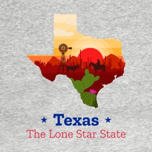 Texas The Loan Star T-Shirt